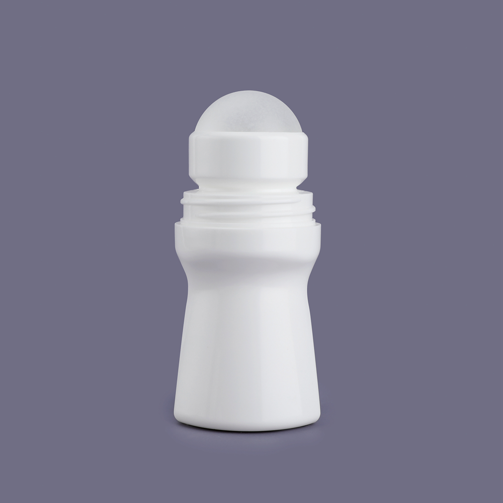 Materiales personalizados, botella enrollable biodegradable recargable de 50ml, botella enrollable de plástico de color, botella enrollable de plástico