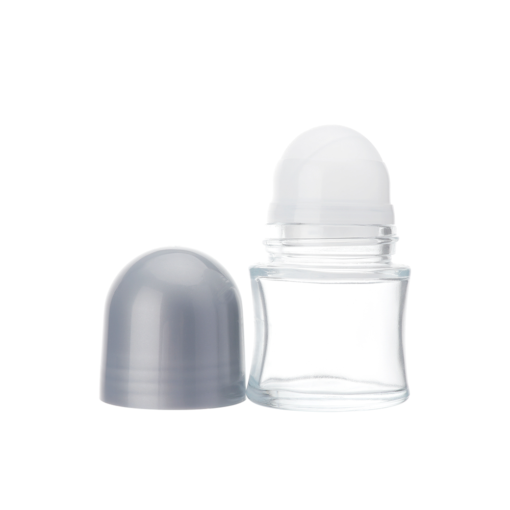 Embalaje cosmético personalizado vacío Deo Luxury Clear Roll-On Perfume Venta al por mayor Roll On Botellas, botella de perfume recargable Roll on